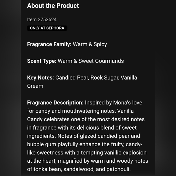 ✨✨SOLD✨✨🩷🩷KAYALI VANILLA CANDY ROCK SUGAR | 42 EDP 1.7 OZ 🩷🩷 - Picture 9 of 10